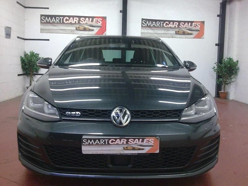 Begagnad VW Golf VII GTD 182 HK (133 kW) 2016 Grå Halvkombi