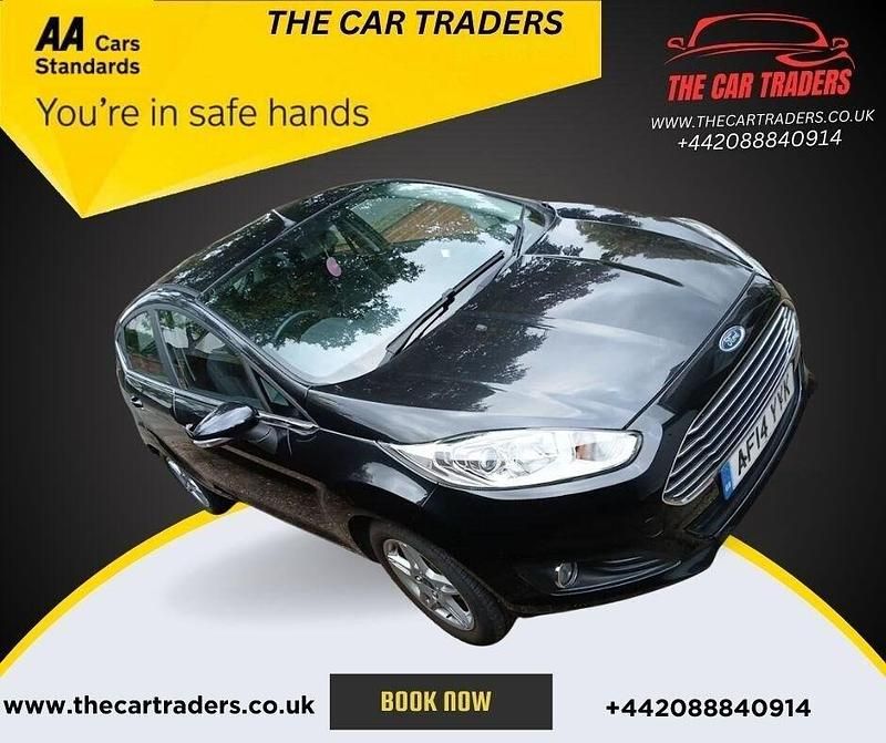 Black Used 2014 Ford Fiesta Zetec Hatchback | £7,288 (A bit pricey) - Image 1/4