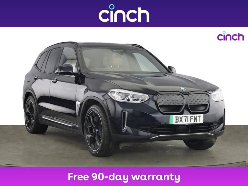 Black Used 2021 BMW iX3 Impressive SUV | £21,999 (Fair price) - Image 1/3