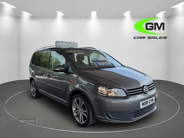 Grey Used 2015 VW Touran SE MPV | £4,995 (Good price) - Image 1/4