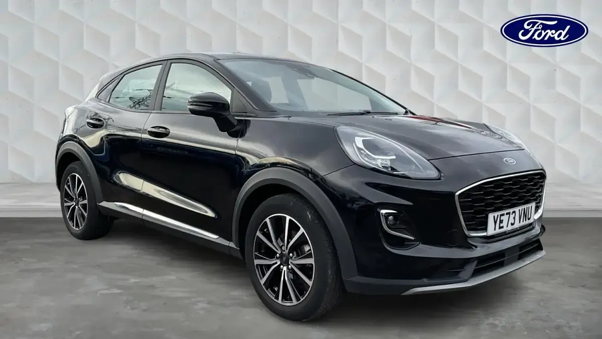 Begagnad Ford Puma Titanium 125 HK (91 kW) 2023 Svart SUV