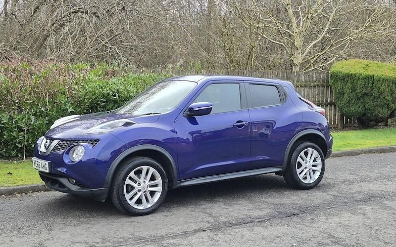 Used Nissan Juke N-Connecta 116 HP (85 kW) 2016 Blue SUV