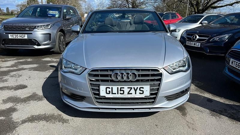 Used Audi A3 Cabriolet Sport 110 HP (80 kW) 2015 Silver Cabriolet