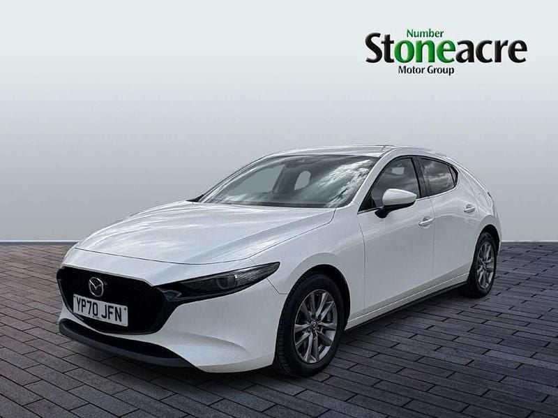 Used Mazda 3 Inclusive 180 HP (132 kW) 2020 White Hatchback