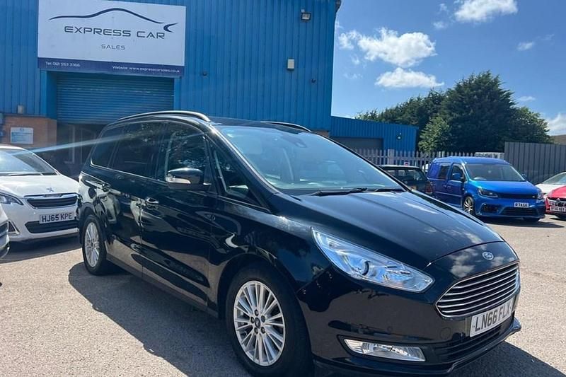 Black Used 2016 Ford Galaxy Zetec MPV | £6,775 (Fair price) - Image 1/1