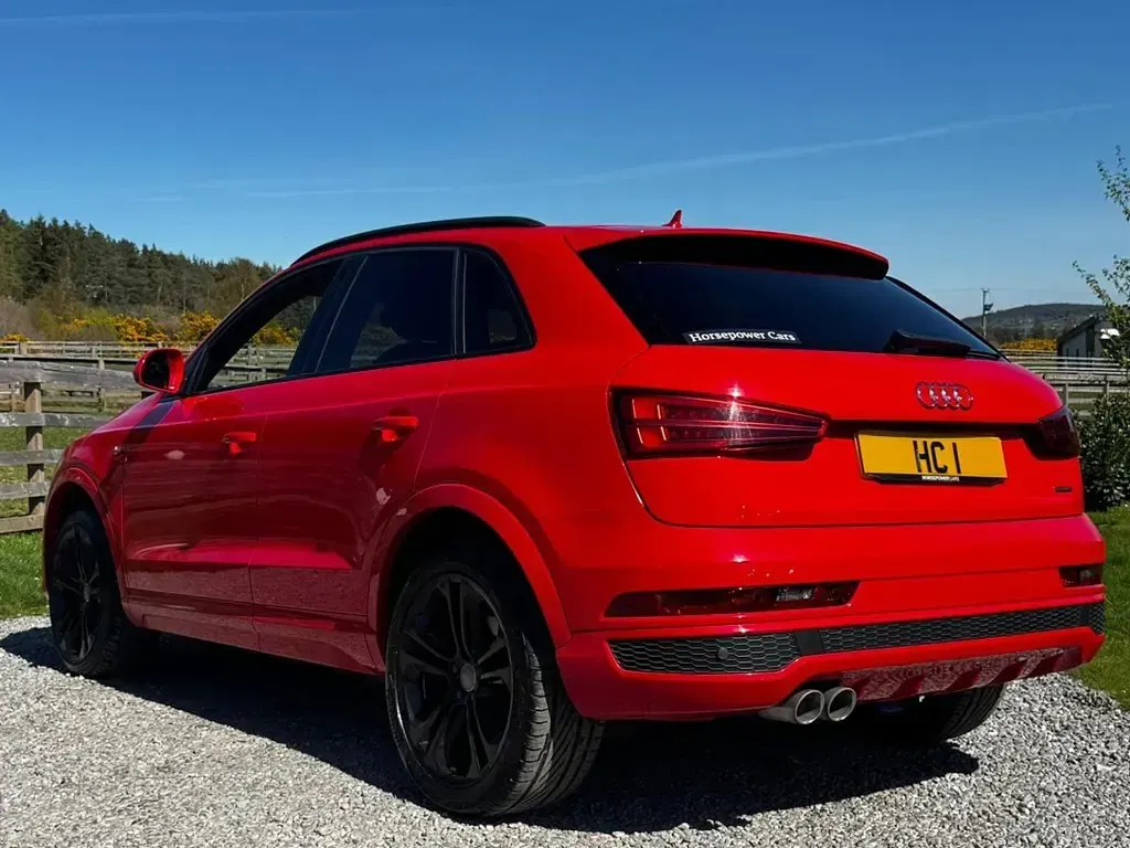 Used Audi Q3 S-line plus 184 HP (135 kW) 2016 Red SUV
