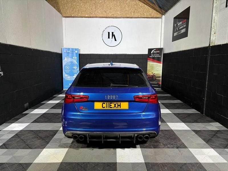 Used Audi S3 Sportback Business 420 HP (308 kW) 2015 Blue Hatchback