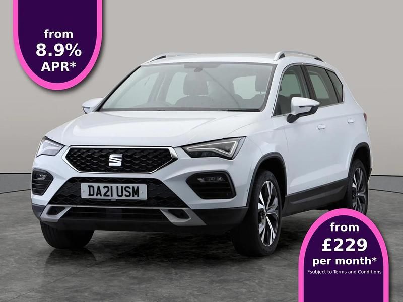 White Used 2021 Seat Ateca SE Technology SUV | £16,741 (Fair price) - Image 1/4