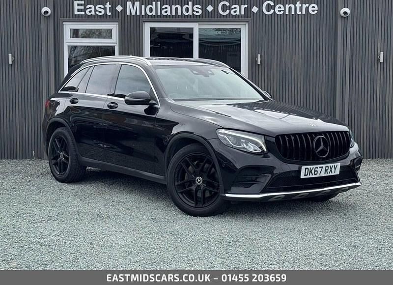 Used Mercedes GLC220 AMG line 170 HP (125 kW) 2017 Black SUV
