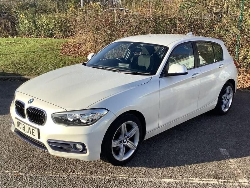 White Used 2018 BMW 120 Sport Line Hatchback | £13,300 (Fair price) - Image 1/4