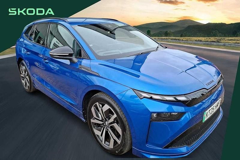 Used Skoda Enyaq iV SportLine 210 kW (286 HP) 2025 Blue SUV