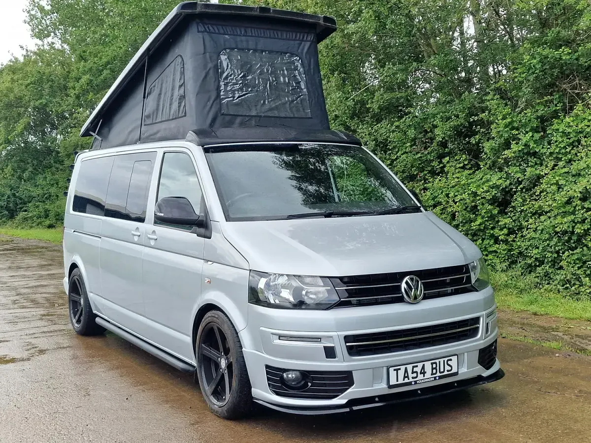 Used VW Transporter 130 HP (95 kW) 2004 Silver Van