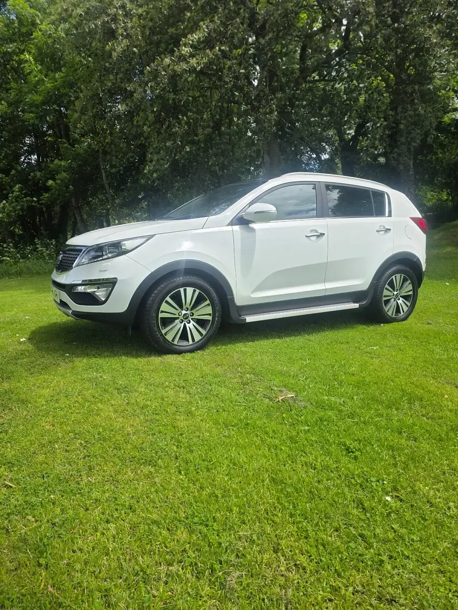 Used Kia Sportage 116 HP (85 kW) 2015 White SUV