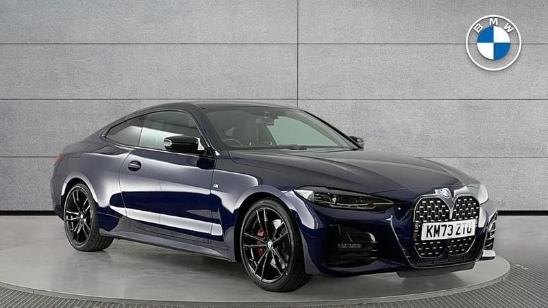 Blue Used 2024 BMW 420 M Sport Coupe | £34,850 (Fair price) - Image 1/4