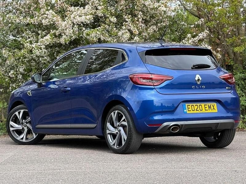 Used Renault Clio V RS Line 100 HP (73 kW) 2020 Blue Hatchback