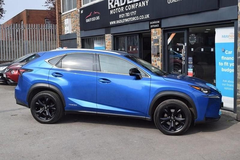 Used Lexus NX300h Sport Line 197 HP (144 kW) 2017 Blue SUV