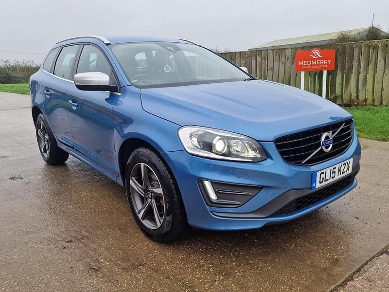 Blue Used 2015 Volvo XC60 R-Design SUV | £9,495 (Good price) - Image 1/4