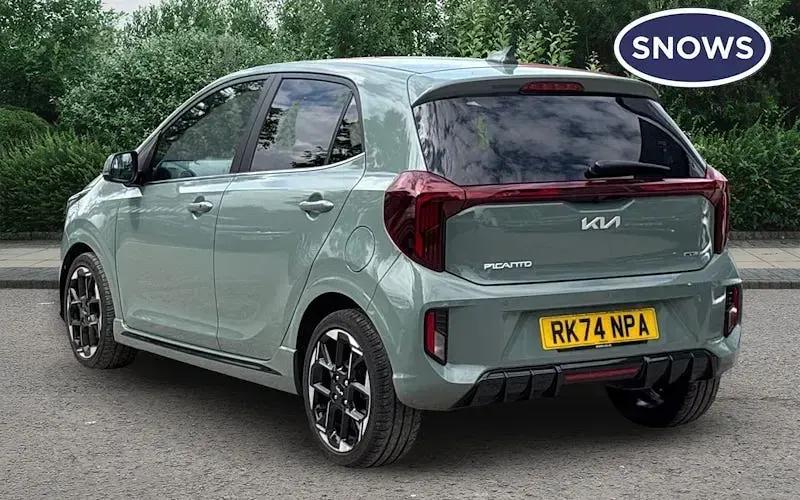 Used Kia Picanto GT-Line S 77 HP (56 kW) 2024 Green Hatchback