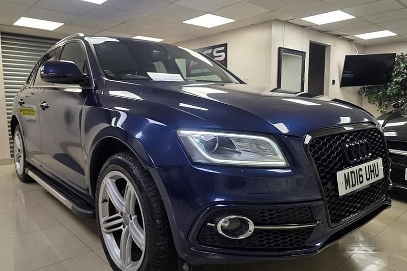 Used Audi Q5 S-line plus 150 HP (110 kW) 2016 Blue SUV