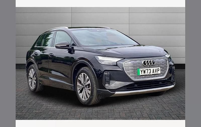 Black Used 2024 Audi Q4 e-tron Sport SUV | £31,995 (Super price) - Image 1/4