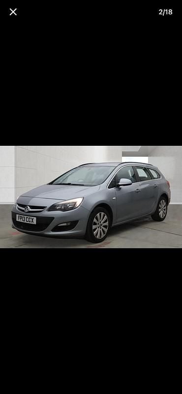 Used Vauxhall Astra 2013 Silver Estate