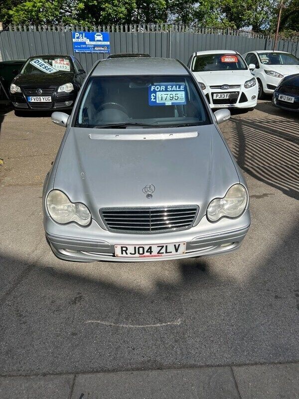 Silver Used 2004 Mercedes C320 Avantgarde Sedan | £1,795 - Image 1/4
