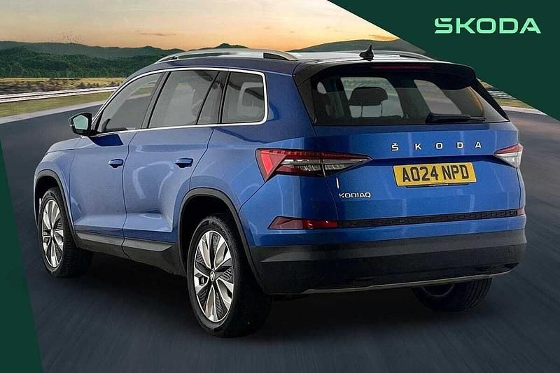 Used Skoda Kodiaq SE L Executive 150 HP (110 kW) 2024 Blue SUV