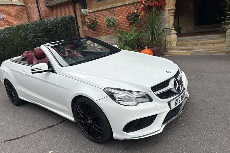 Used Mercedes E250 AMG 2014 White Cabriolet