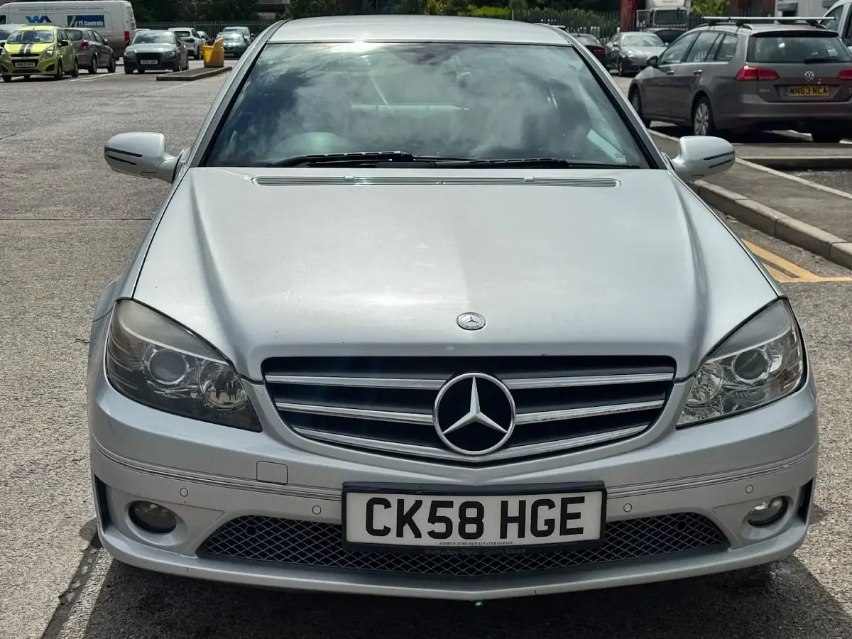 Used Mercedes CLC180 143 HP (105 kW) 2008 Silver Coupe