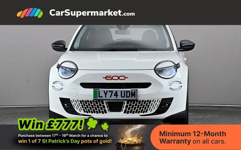 Used Fiat 600E Red 114 kW (156 HP) 2024 Hatchback