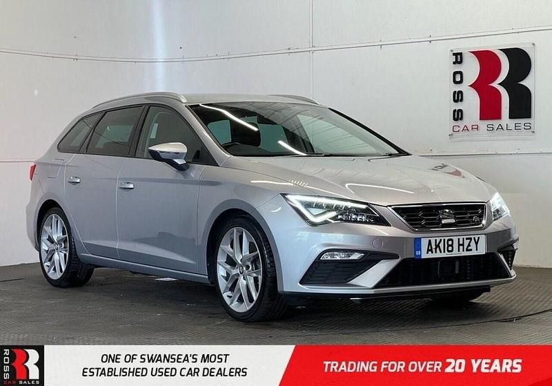 Silver Used 2018 Seat Leon ST FR Estate | £10,495 (Fair price) - Image 1/4