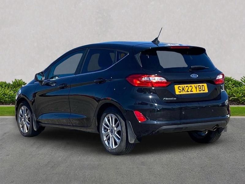 Used Ford Fiesta Titanium 100 HP (73 kW) 2022 Black Hatchback