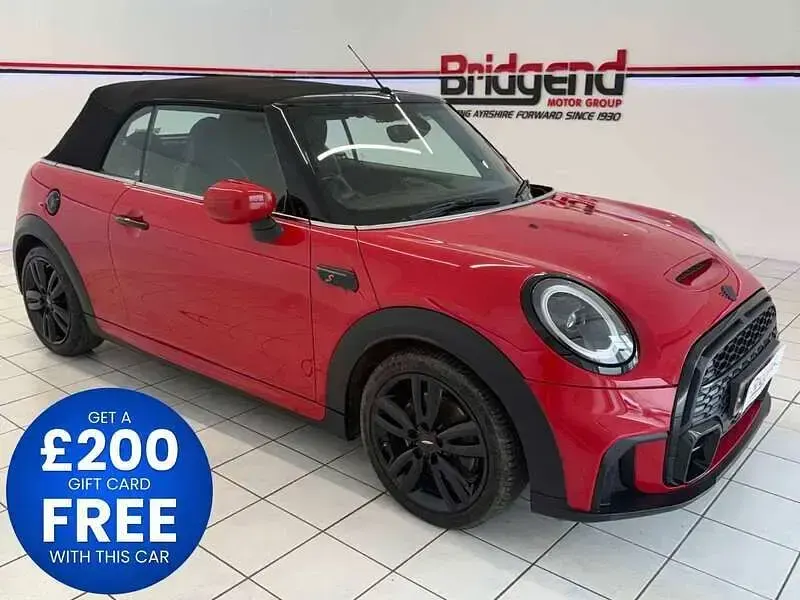 Used Mini Cooper S Cabriolet Sport 2021 Red Cabriolet