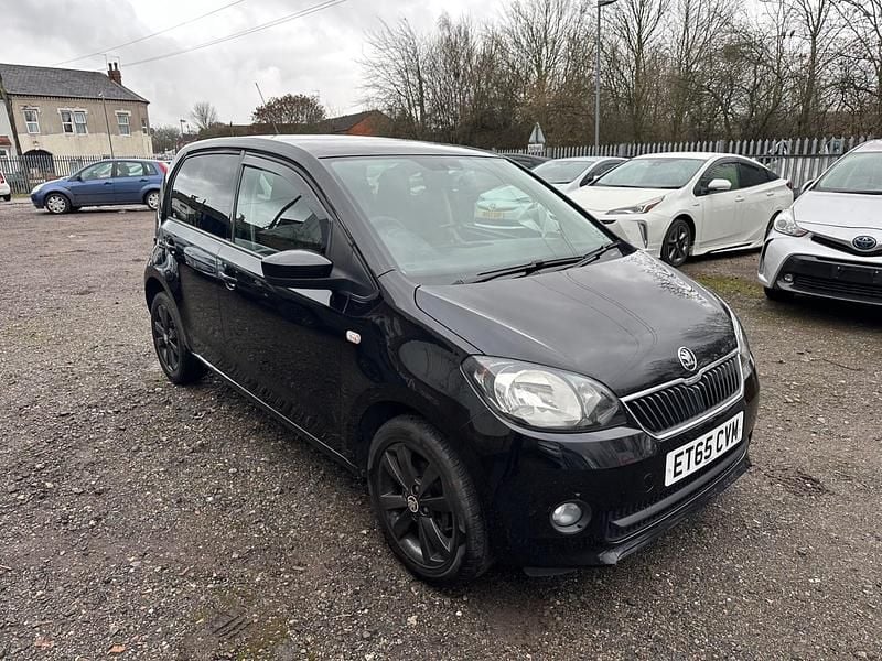 Used Skoda Citigo 75 HP (55 kW) 2016 Black Hatchback