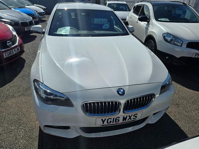Used BMW 520 M Sport 2016 White Sedan