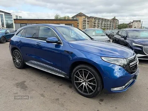 Used Mercedes EQC400 AMG line 300 kW (408 HP) 2022 Blue SUV