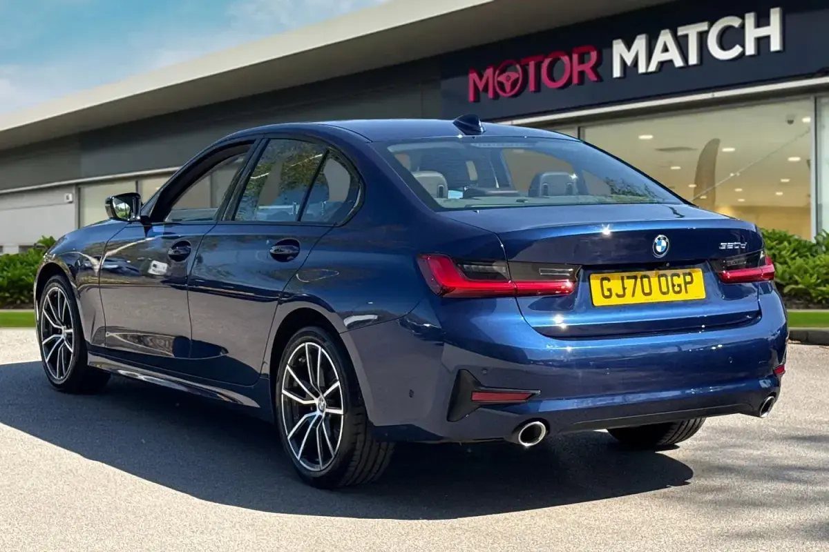 Used BMW 320 Sport Line 2020 Blue Sedan