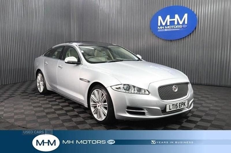 Used Jaguar XJ Portfolio 2015 Silver Sedan