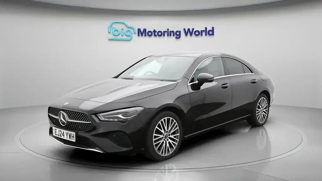 Used Mercedes CLA200 Executive 177 HP (130 kW) 2024 Black Coupe