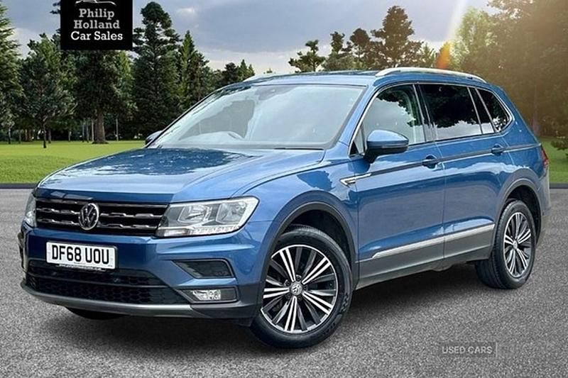 Blue Used 2019 VW Tiguan Allspace SE SUV | £14,995 (A bit pricey) - Image 1/1