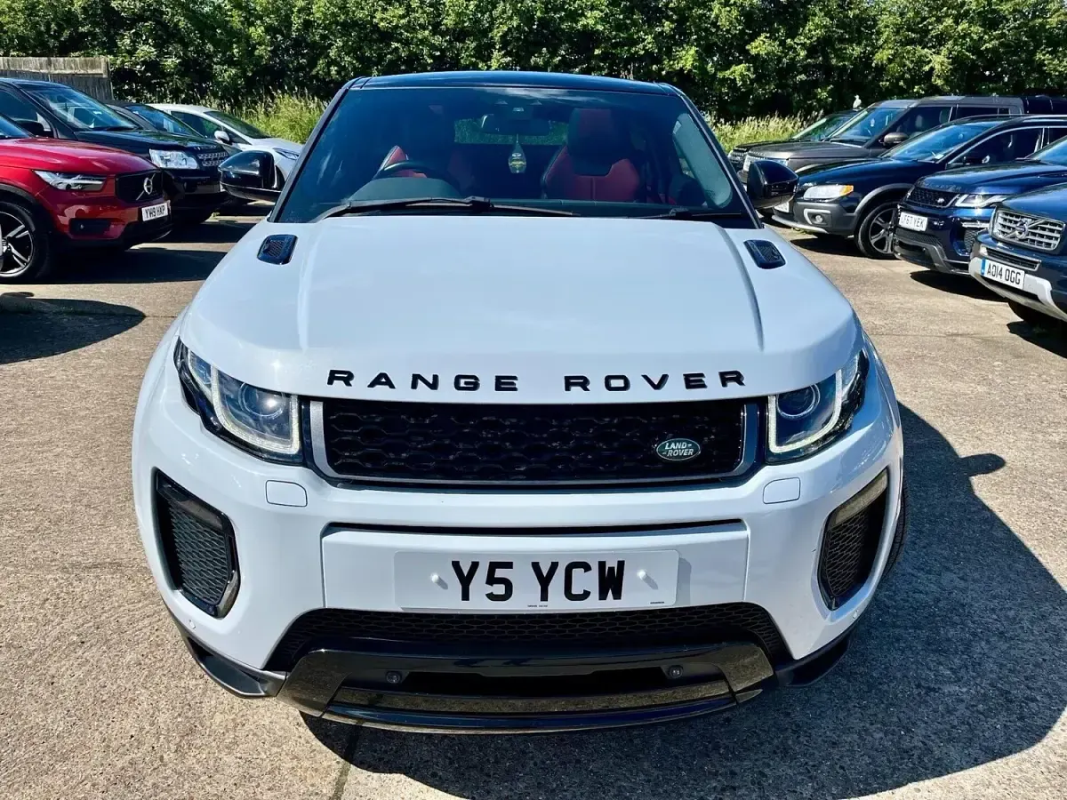 Used Land Rover Range Rover evoque HSE Dynamic 2016 White Coupe
