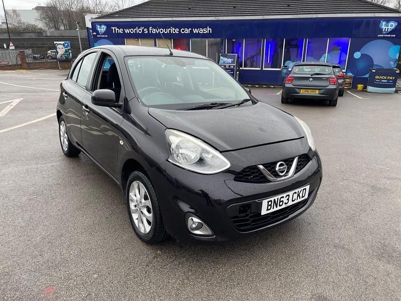 Used Nissan Micra Acenta 2013 Black Hatchback
