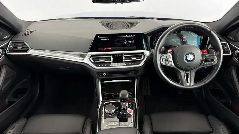 Begagnad BMW M4 Competition Edition 503 HK (369 kW) 2022 Blå Sportkupé