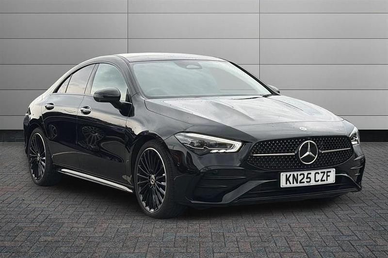 Used Mercedes CLA220 AMG Line Premium Plus 190 HP (139 kW) 2025 Black Sedan