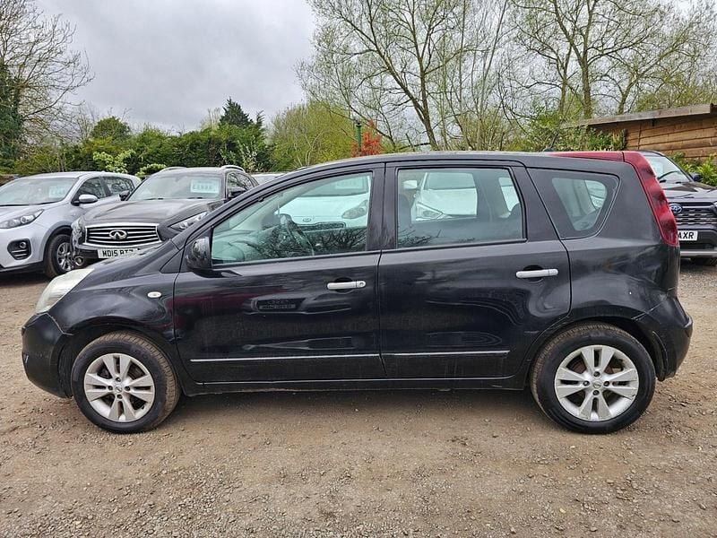 Used Nissan Note Acenta 88 HP (64 kW) 2010 Black Hatchback