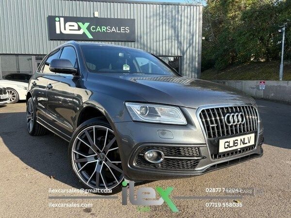 Grey Used 2016 Audi Q5 S-line plus SUV | £14,495 (A bit pricey) - Image 1/4