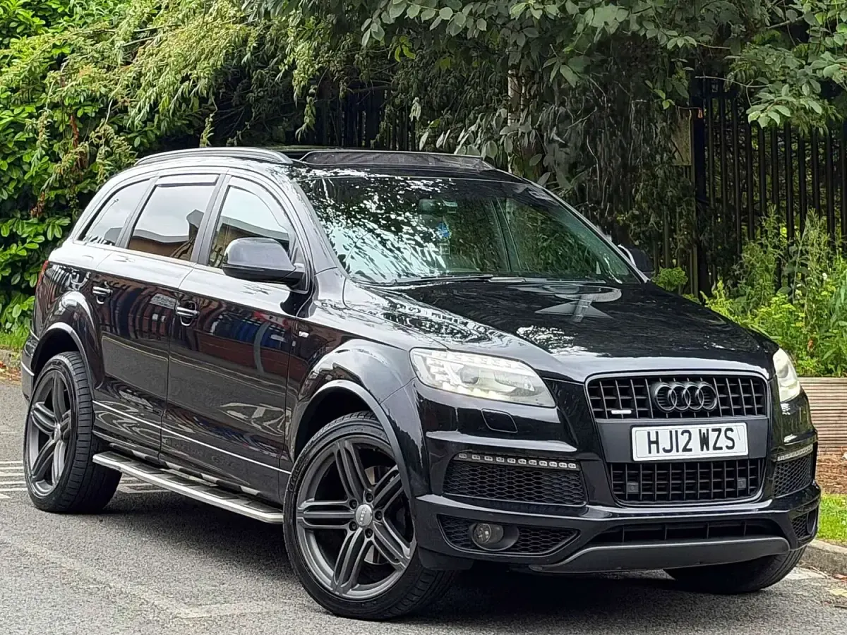 Used Audi Q7 S-line plus 245 HP (180 kW) 2012 Black SUV