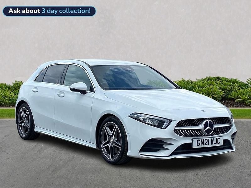 White Used 2021 Mercedes A220 AMG line Hatchback | £19,899 (Fair price) - Image 1/4