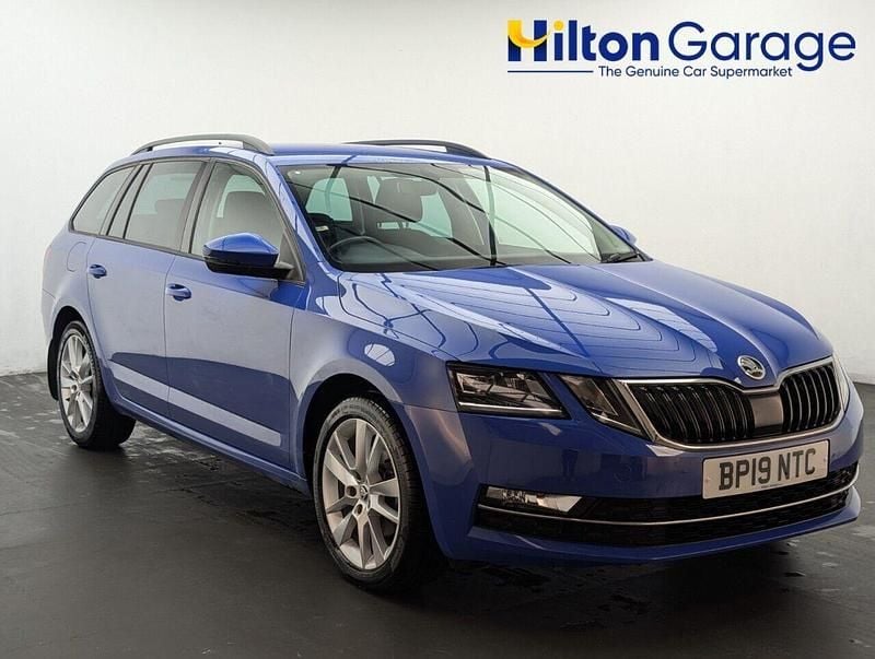 Blue Used 2019 Skoda Octavia SE L Estate | £10,850 (Good price) - Image 1/4