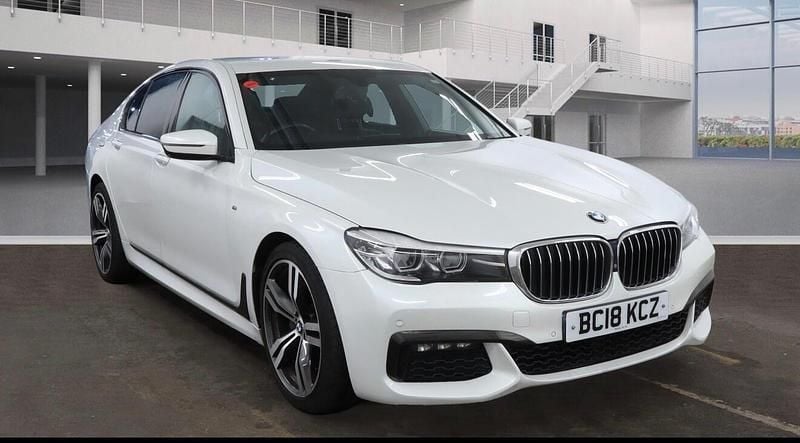 Used BMW 730 M Sport 2018 White Sedan